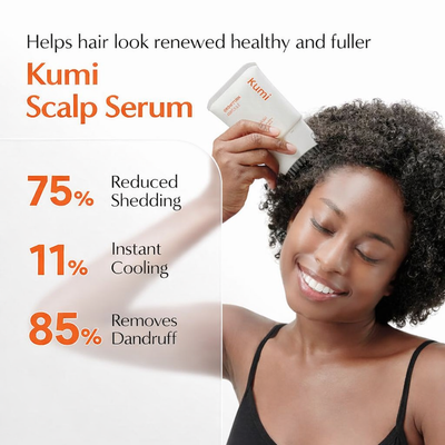 Hair Growth Serum with Built in Brush for Hair Growth & Thickening